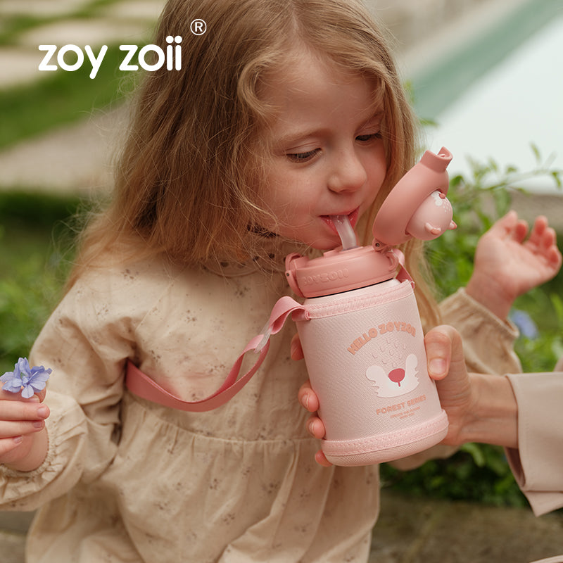 Zoyzoii® E8 Animal Series Thermos Cup（Brown Bear）